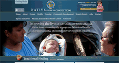 Desktop Screenshot of nativeconnections.org